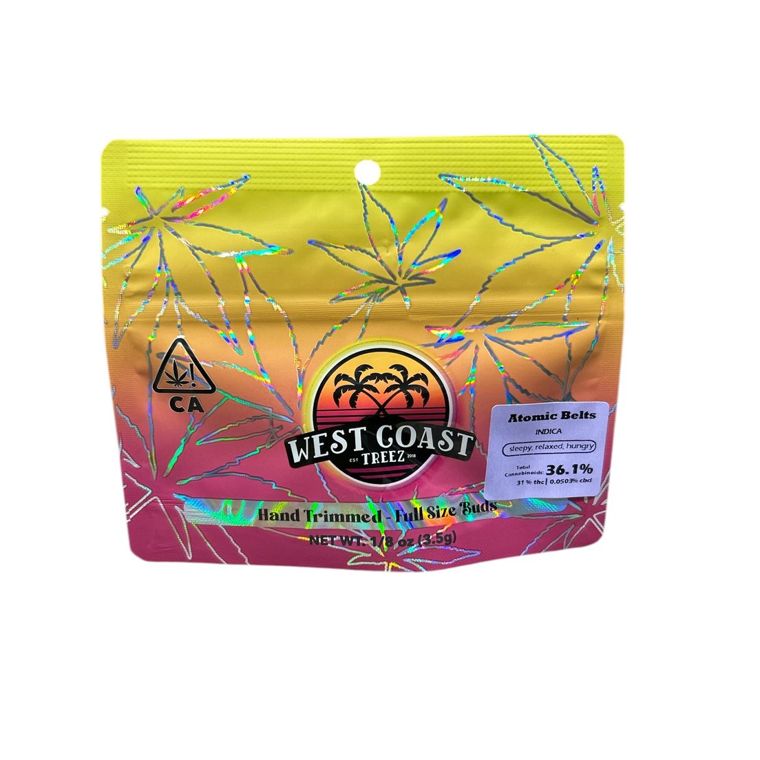 West Coast Treez - Atomic Belts - 3.5g