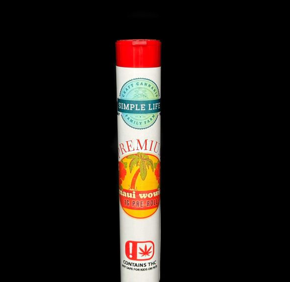 1g Premium PreRolls Maui Wowie