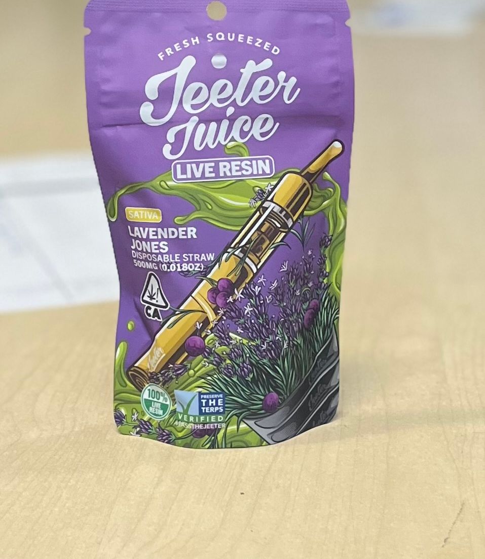 [Jeeters] Live Resin Disposable - .5g - Lavender Jones
