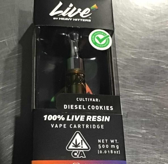 LIVE Diesel Cookies 100% Live Resin 0.5G