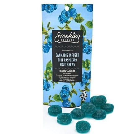 Blue Raspberry Fruit Chews - CA