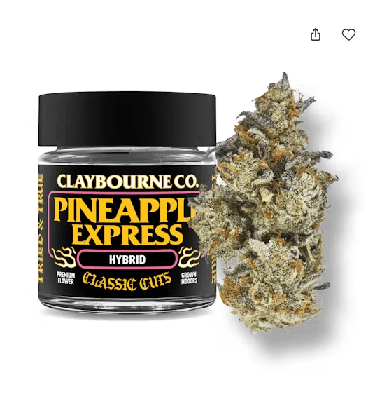 Claybourne Co. Pineapple Express (3.5g) - Classic Cuts