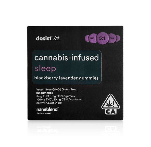 Dosist Gummies - Sleep Blackberry Lavender