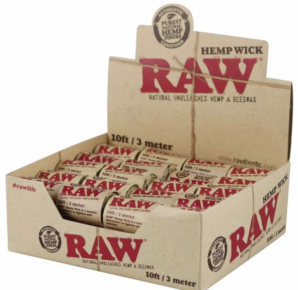 Raw | Hemp Wick - (10 Feet)