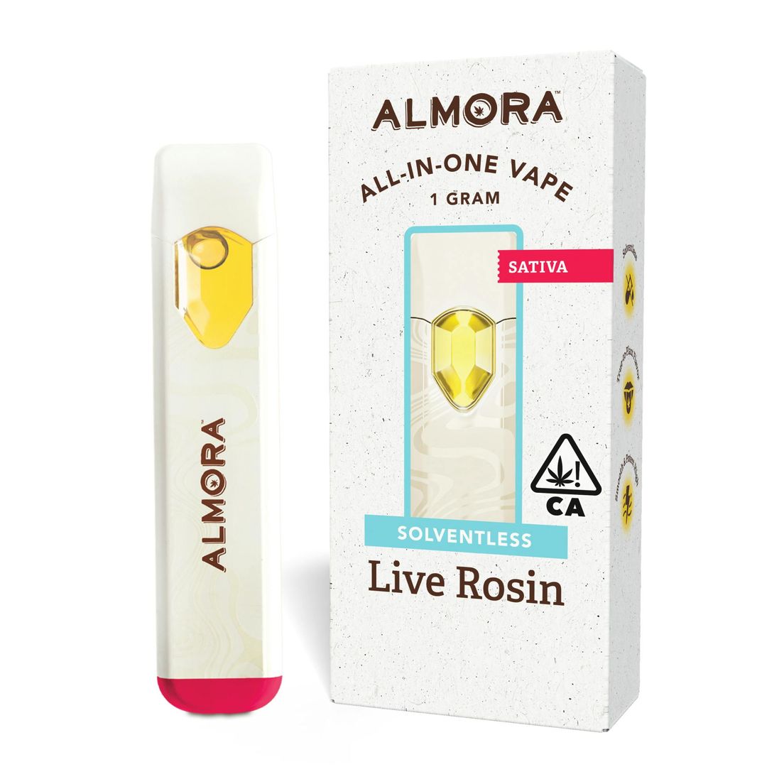 Almora Farm - 1g AlO - Solventless Live Rosin - Jack Herer