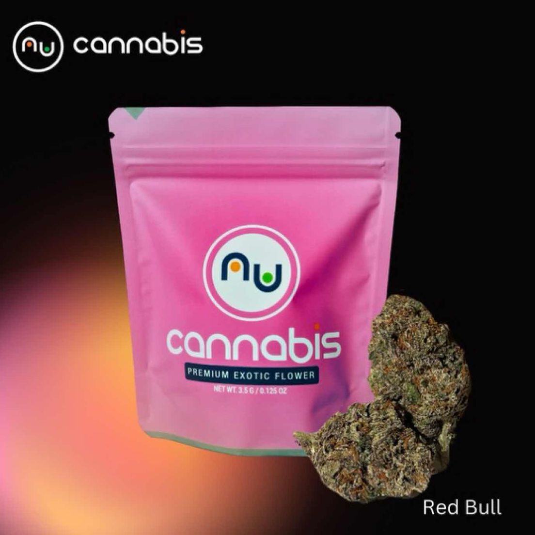 NuCannabis - Red Bull 3.5G - PREMIUM INDOOR FLOWER