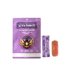 Emerald Sky Galactic Grape Live Rosin Gummies 100mg THC
