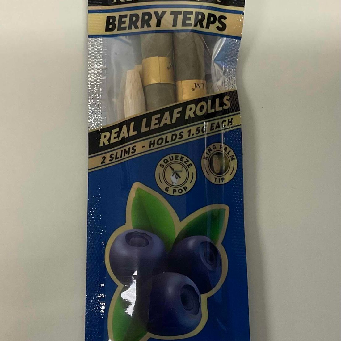 King Palm Berry Terps Rolls