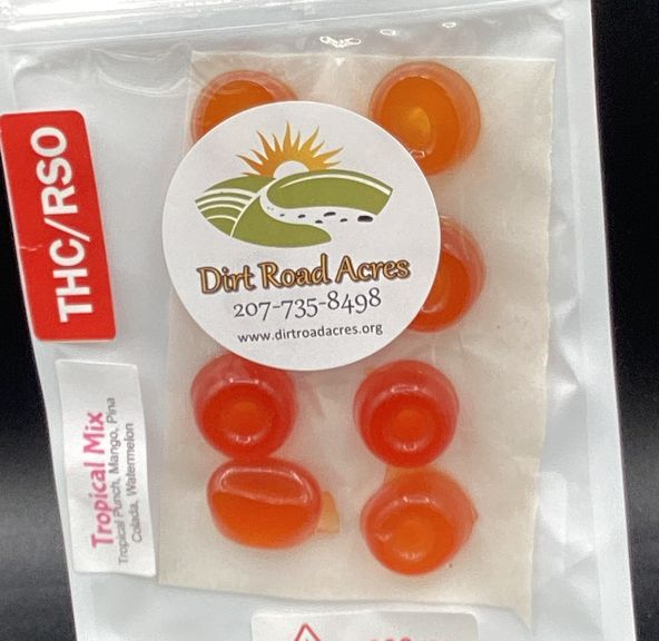 Dirt Road Acres- Gummies- RSO- 200mg