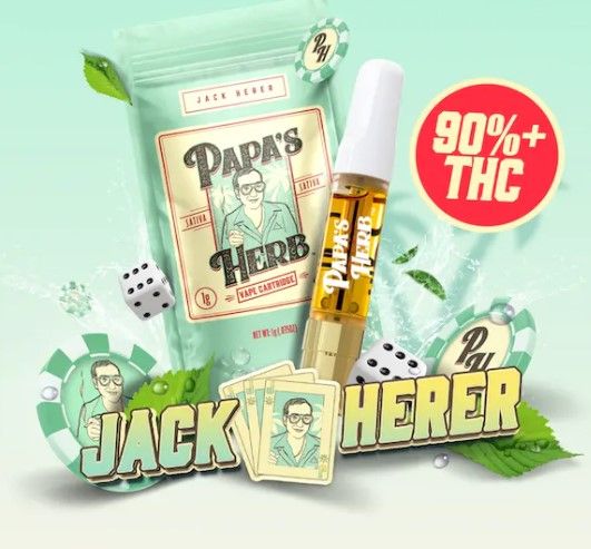 Papa's Herb - Jack Herer - Cartridge - 1g - Sativa