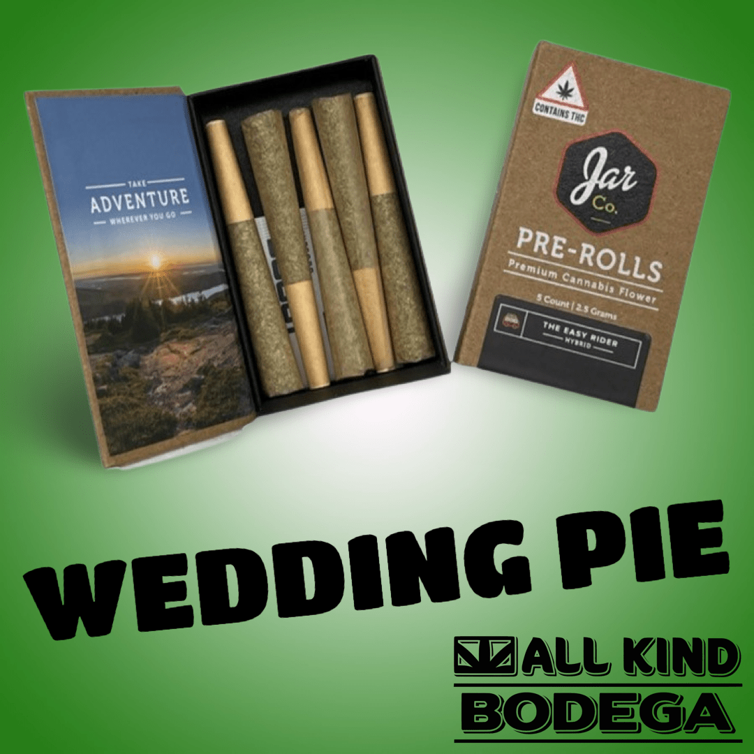 Wedding Pie .5g Preroll 5 pack (2.5g total) (@jarcannabis2.0)