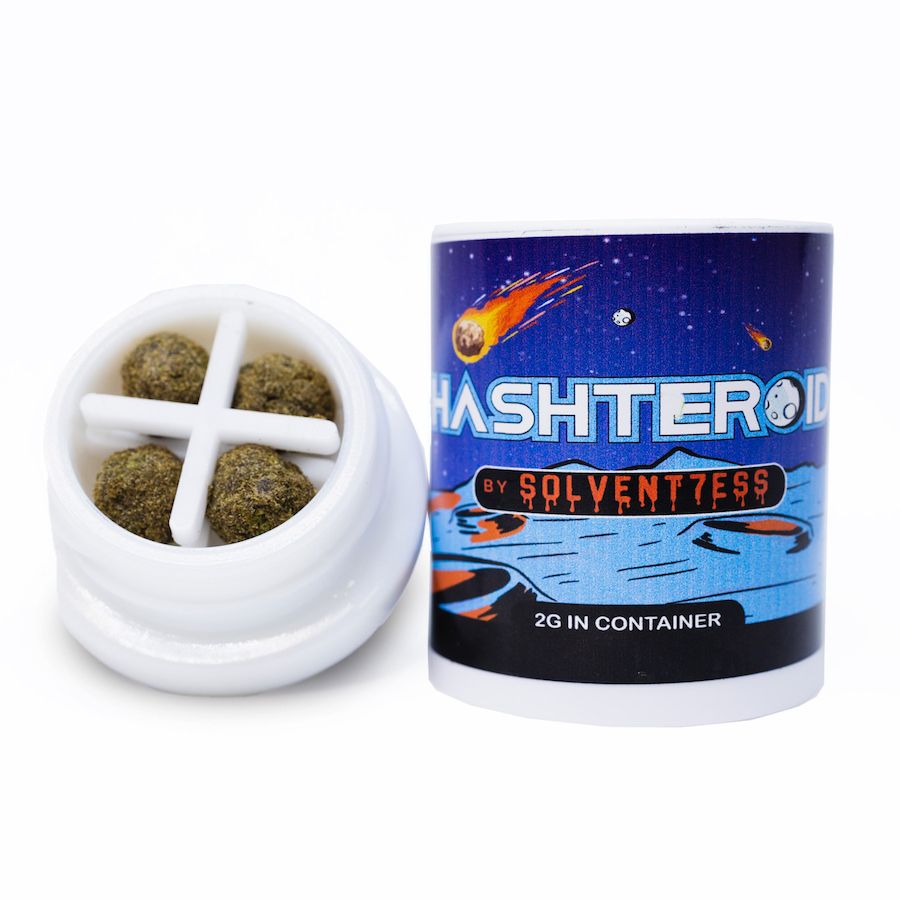 2G Hashteroid (Rosin, Flower, Bubble Hash) by Solvent7ess / Solventless
