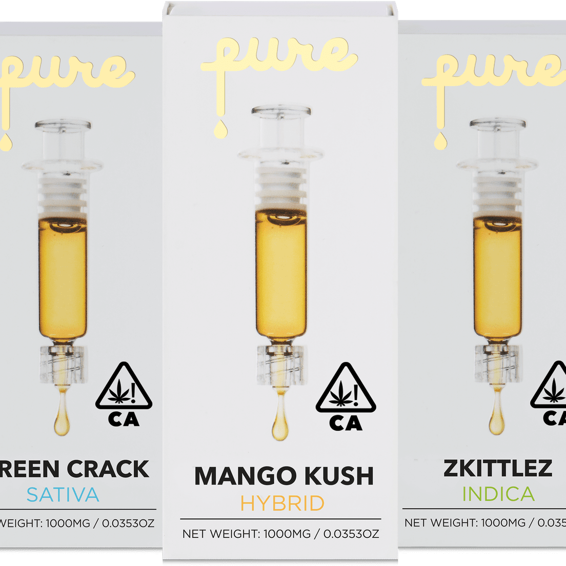 1. Pure 1g THC Syringe - Green Crack (S) *SALE*