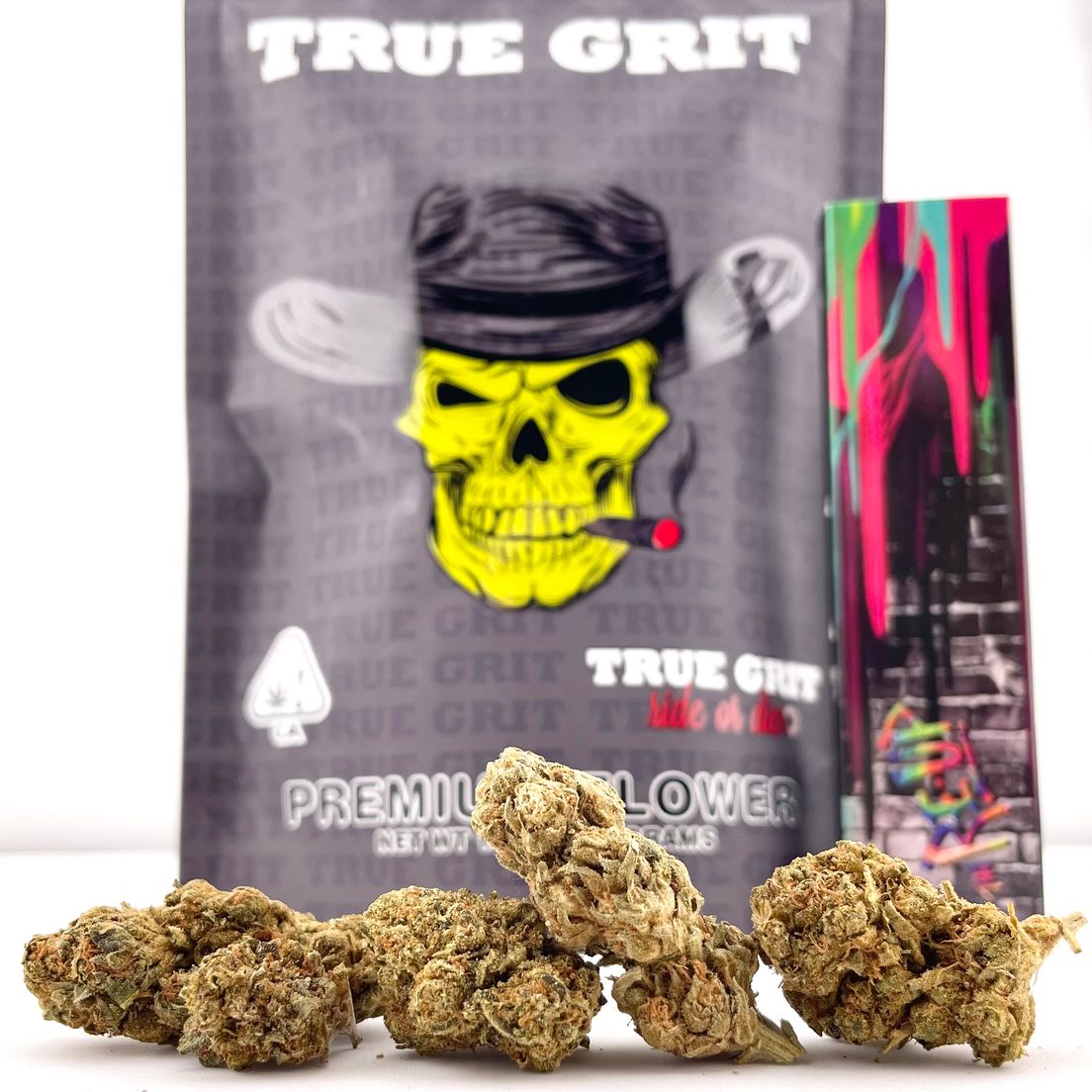 *Deal! $79 1 oz. Mango Jelly (27.38%/Indica) - True Grit + Rolling Papers *Disclaimer
