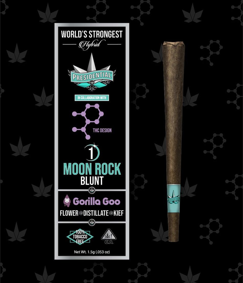 Presidential Moon Rock Blunt Gorilla Goo $20