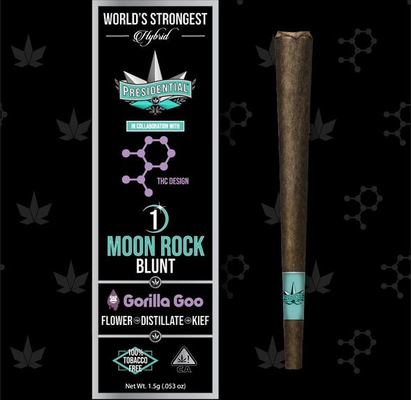 Presidential Moon Rock Blunt Gorilla Goo $20