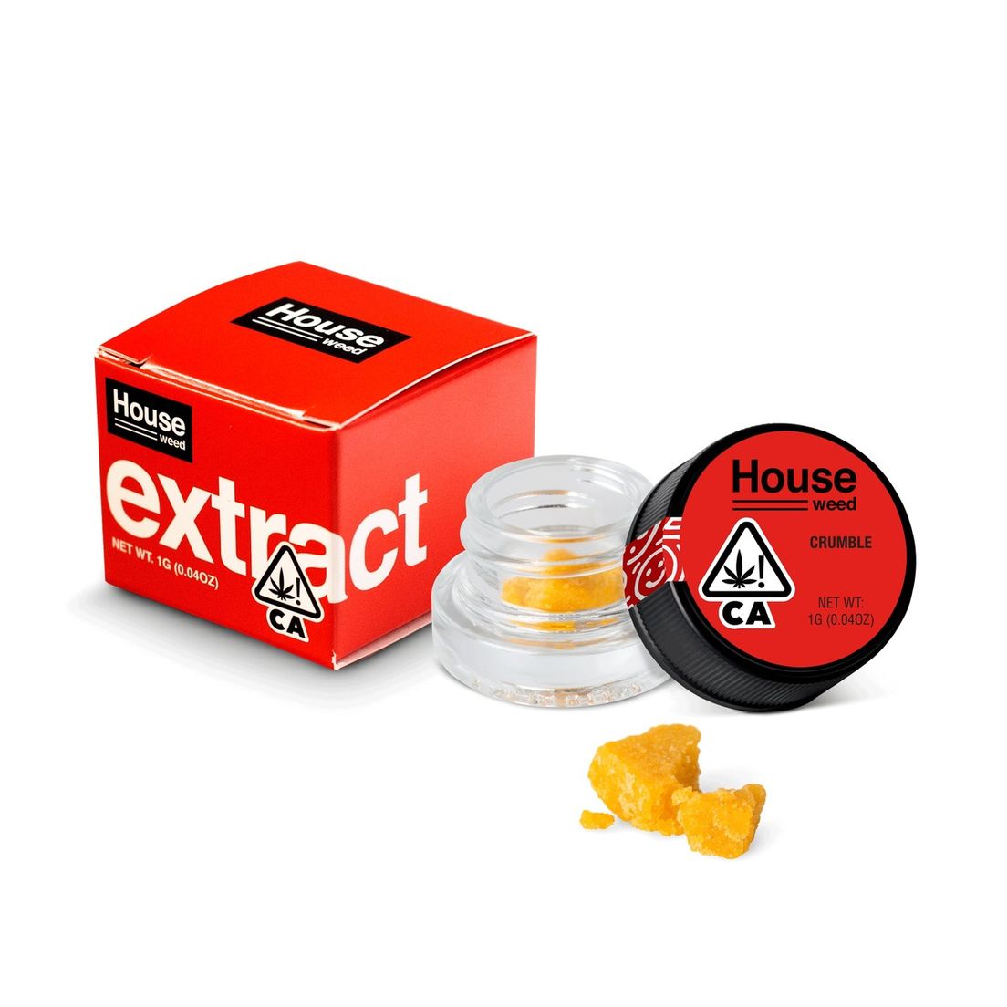 M. House Weed 1g Crumble - Cherry Lemon Who (H)