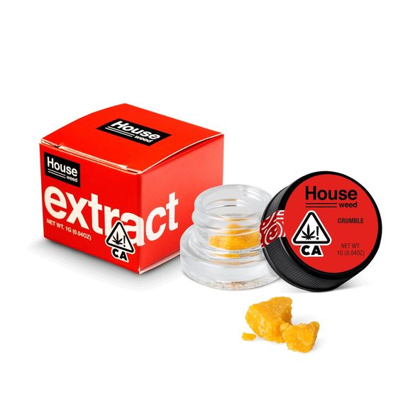 M. House Weed 1g Crumble - Cherry Lemon Who (H)