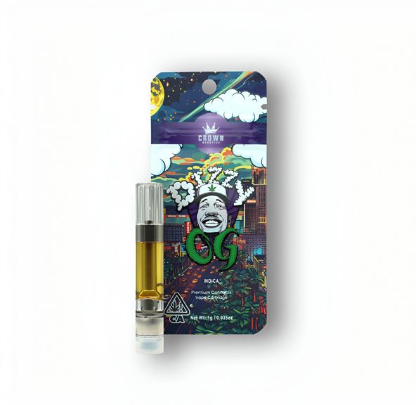 Crown | Vape Cart | 1g | Distillate | Dizzy OG