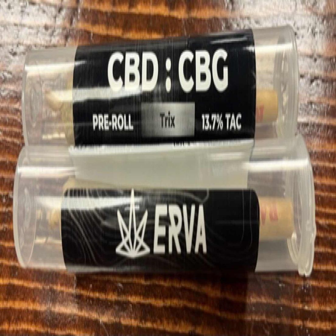 Trix (CBD:CBG) | 1g Hemp Flower Preroll | ERVA