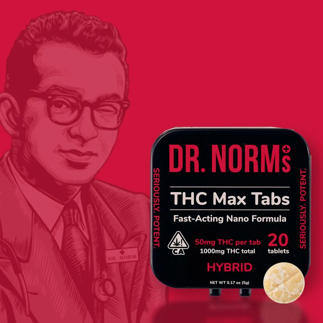 Hybrid 20pc THC Max Tablets 1000mg 5.00 g