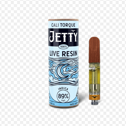 Jetty Live Resin Cartridge Cali Torque 1g