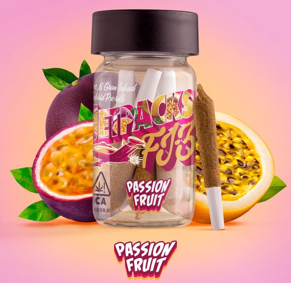 .6g Passion Fruit Infused Pre Roll (5 Pack) - JETPACKS