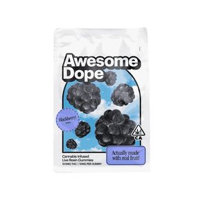 Awesome Dope Rosin Gummies Blackberry 100mg PATIENT APPRECIATION