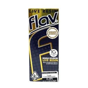 Flav Strawberry Mimosa Live Resin 1g Dispo