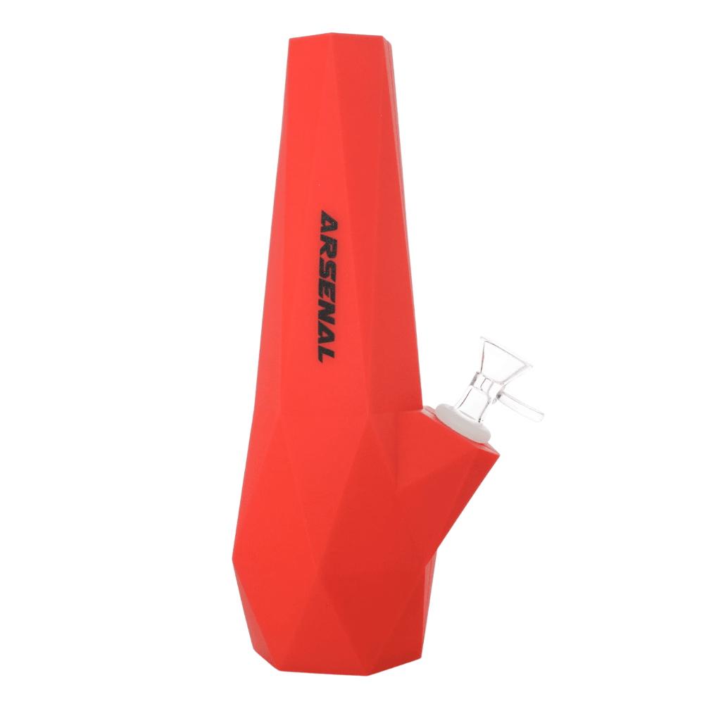 SABS10" Arsenal Diamond Silicone Water Pipe assorted