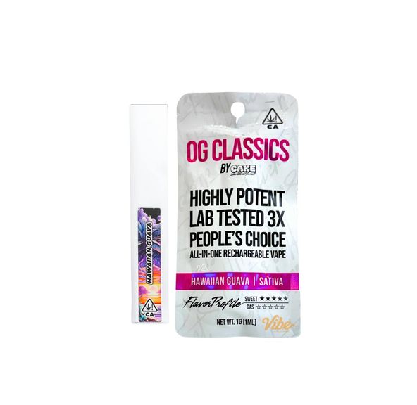 Cake OG Classics - Hawaiian Guava 1g Rechargeable Disp.