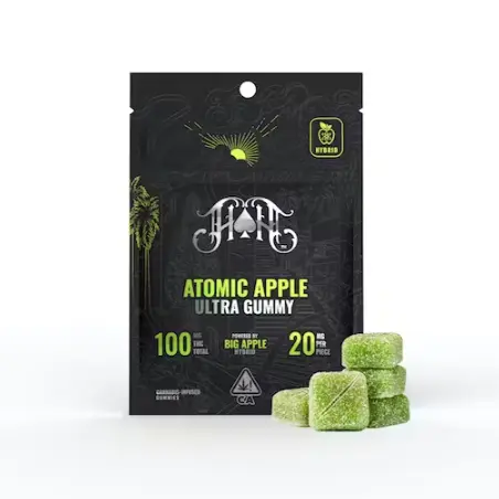 Atomic Apple | Hybrid - Ultra Pure Gummies - 100mg THC 21.00 g
