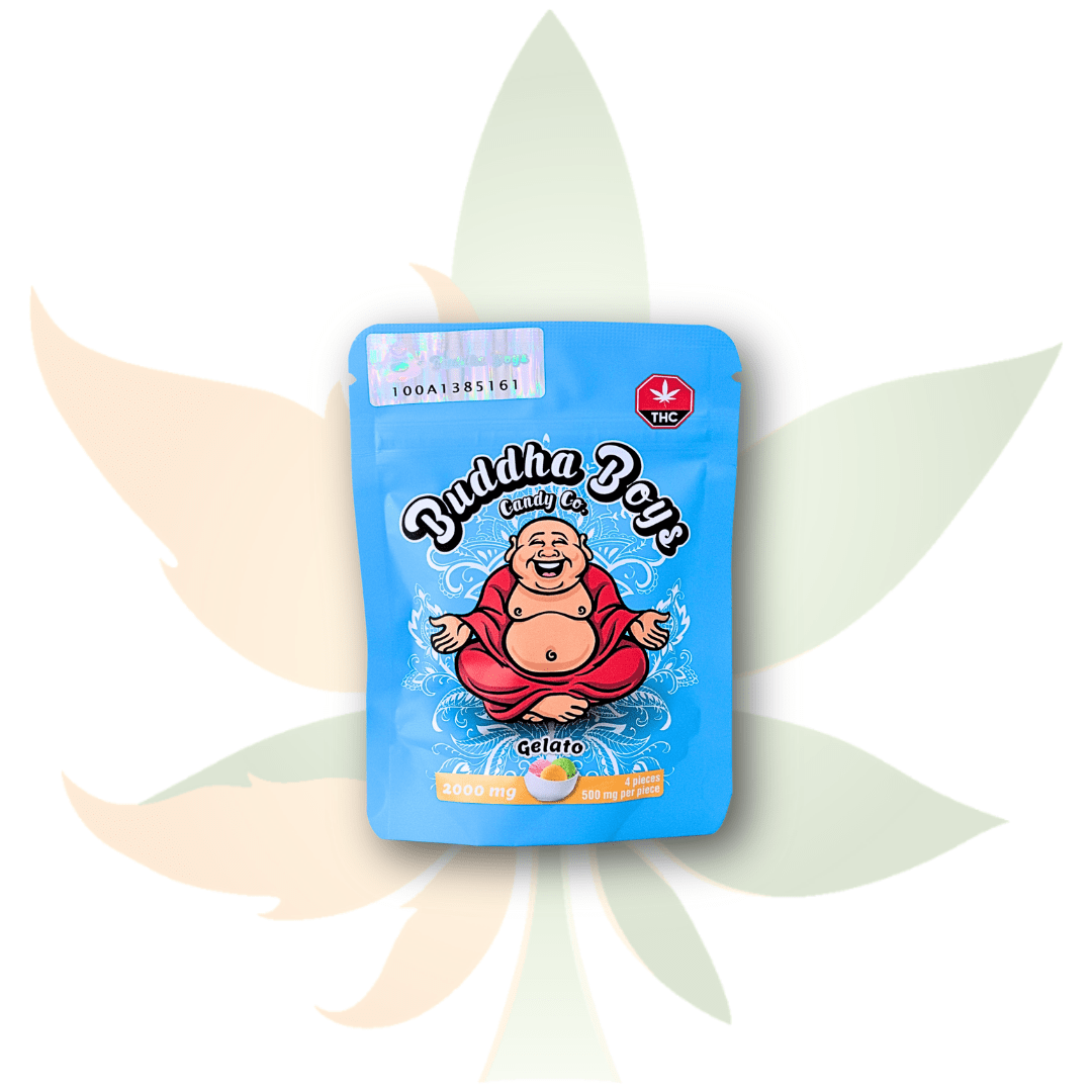 Buddha Boys - 2000mg THC Gummies - Gelato
