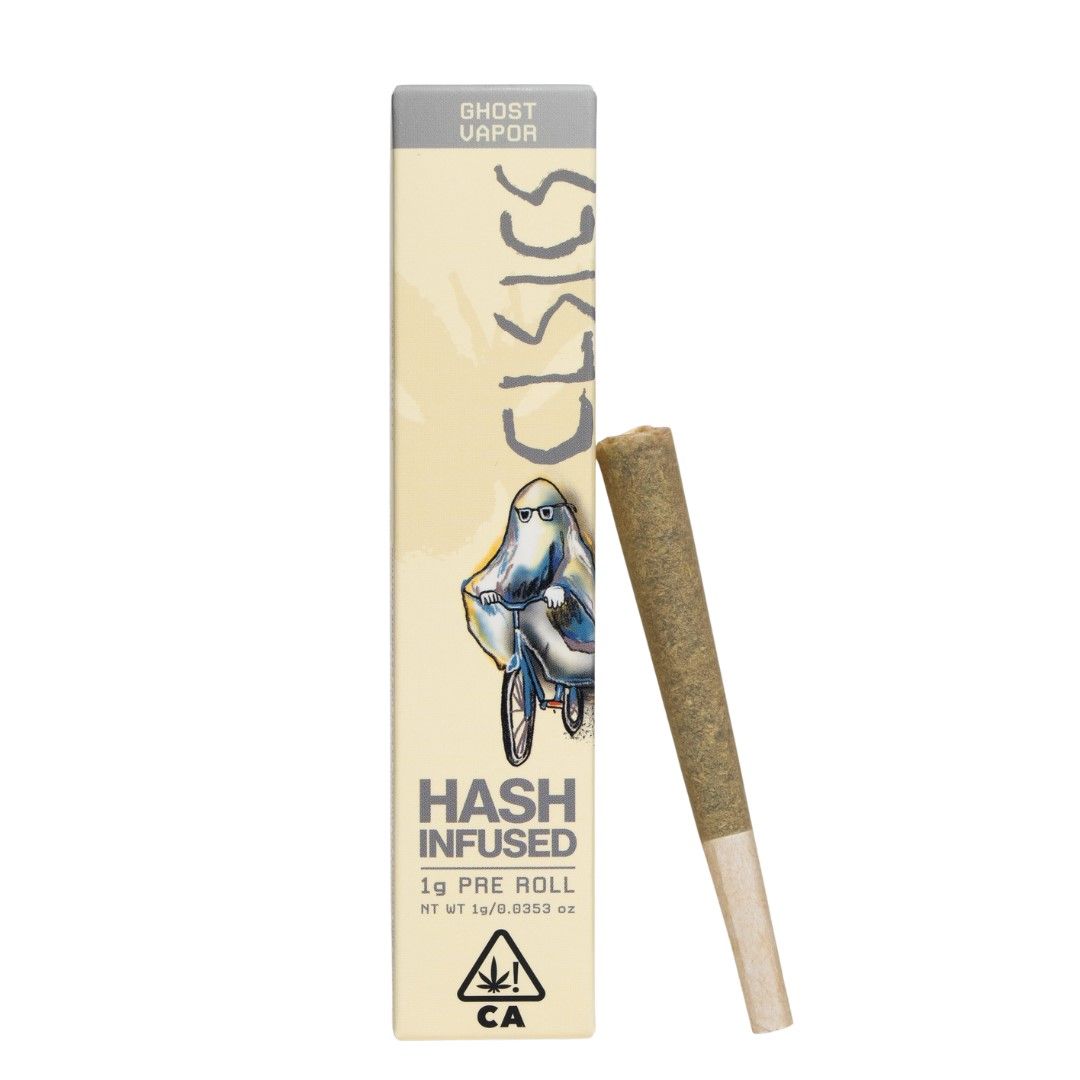 CLSICS Hash Infused Pre-roll Ghost Vapor 1g