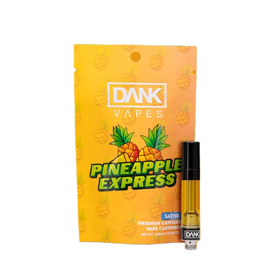 Dank | Vape Cart | 1g | Distillate | Pineapple Express