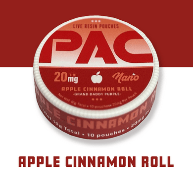 PAC GRAND DADDY PURPLE APPLE CINNAMON ROLL LIVE RESIN POUCHES 200MG