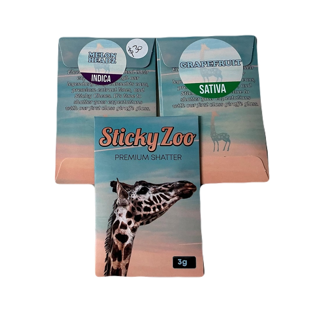 Sticky Zoo 3 G Shatter