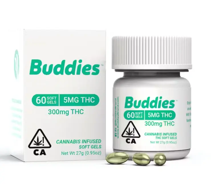 BUDDIES CAPSULES- 5MG (60PC)