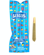 1g (Single) Frosted Blueberry Infused Pre Roll - BANGERS
