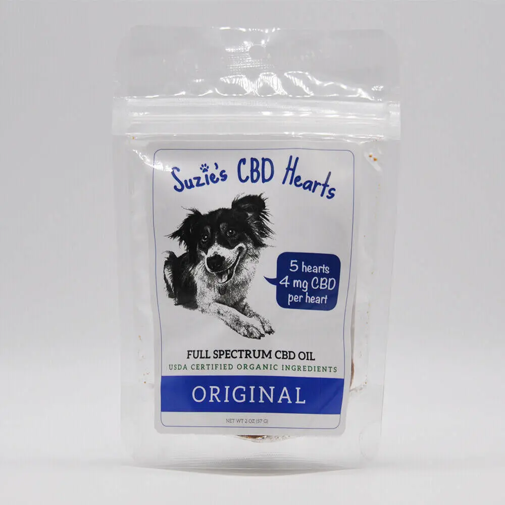 Suzie's Organic 4mg CBD Pet Treats, 5ct