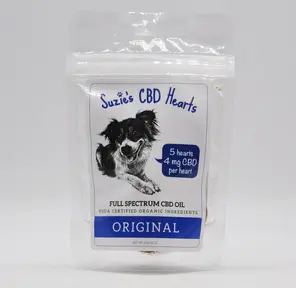 Suzie's Organic 4mg CBD Pet Treats, 5ct