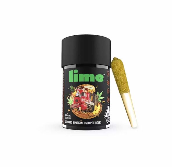 Lime Infused Pre-roll Pack Pineapple Express 3g