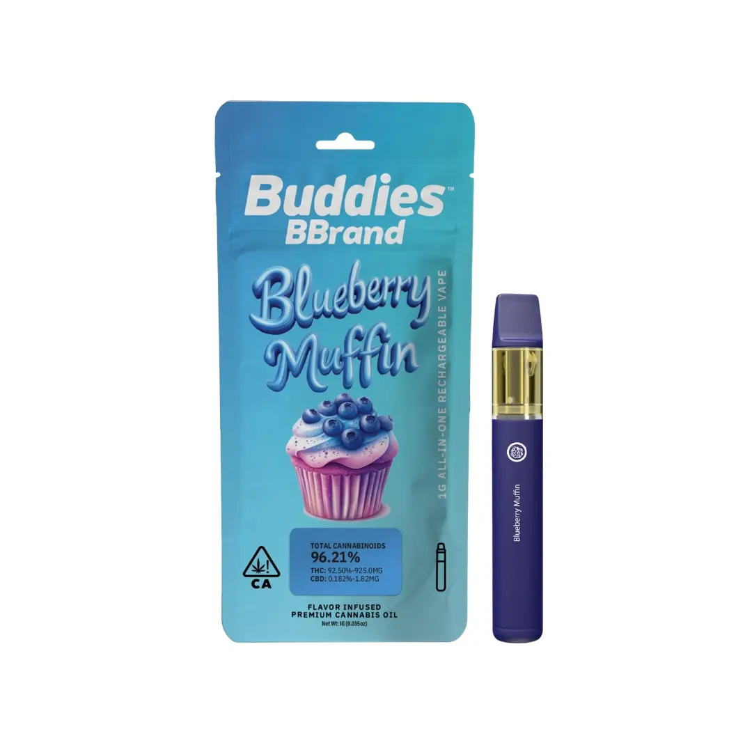 Buddies AIO Vape Blueberry Muffin 1g