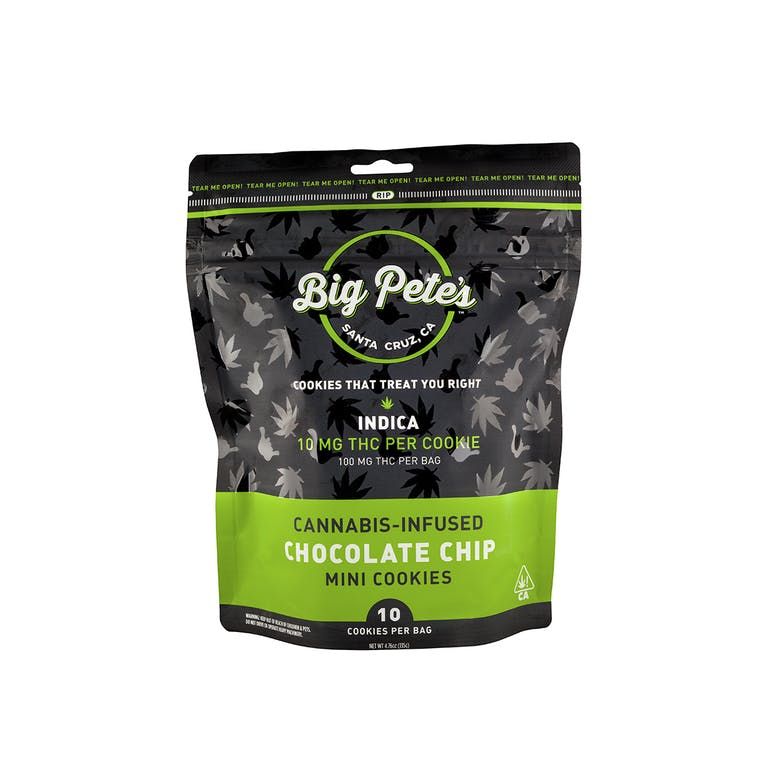 Big Pete's Treats - Chocolate Chip 10pk 100mg Indica