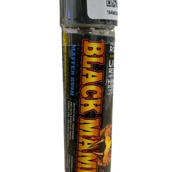 Black Mamba - Master Kush - infused Preroll 1.2 Grams