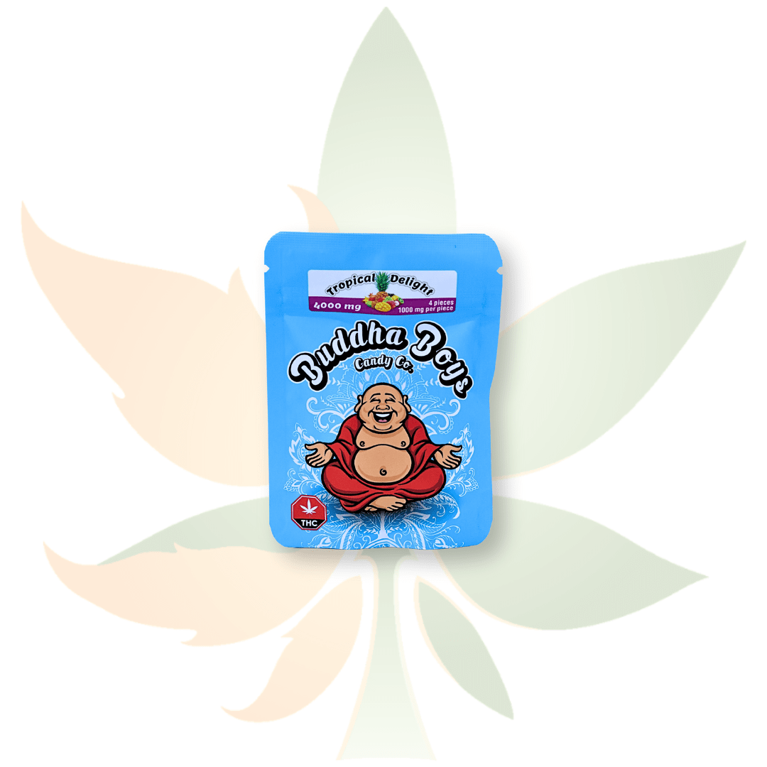 Buddha Boys - 4000mg THC Gummies - Tropical Delight