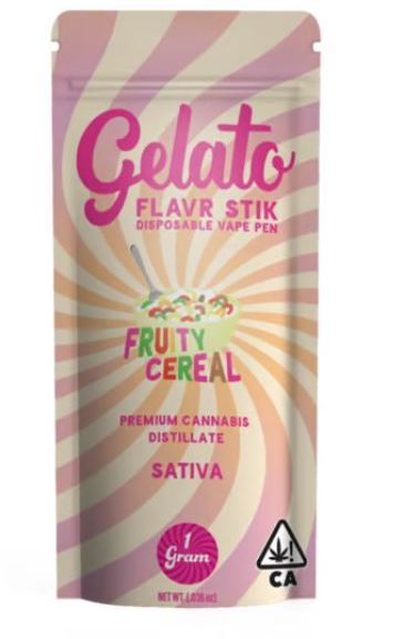 Gelato AIO Vape Fruity Cereal 1g