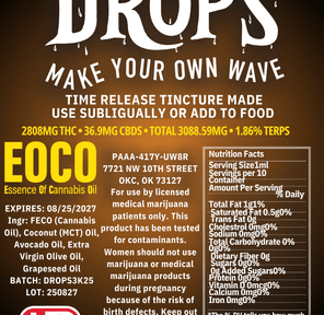 BEE ELEVATED FECO TIME RELEASE TINCTURE 3000MG