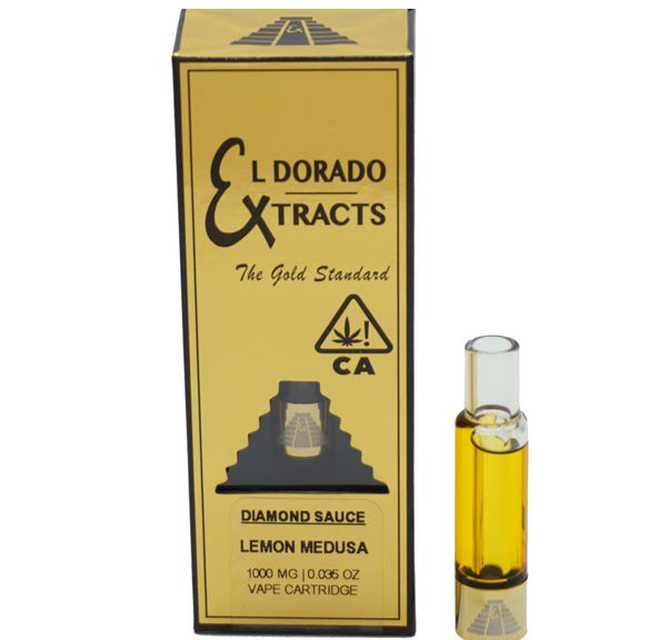Chemdawg Diamond Sauce 1g Cartridge Indica El Dorado