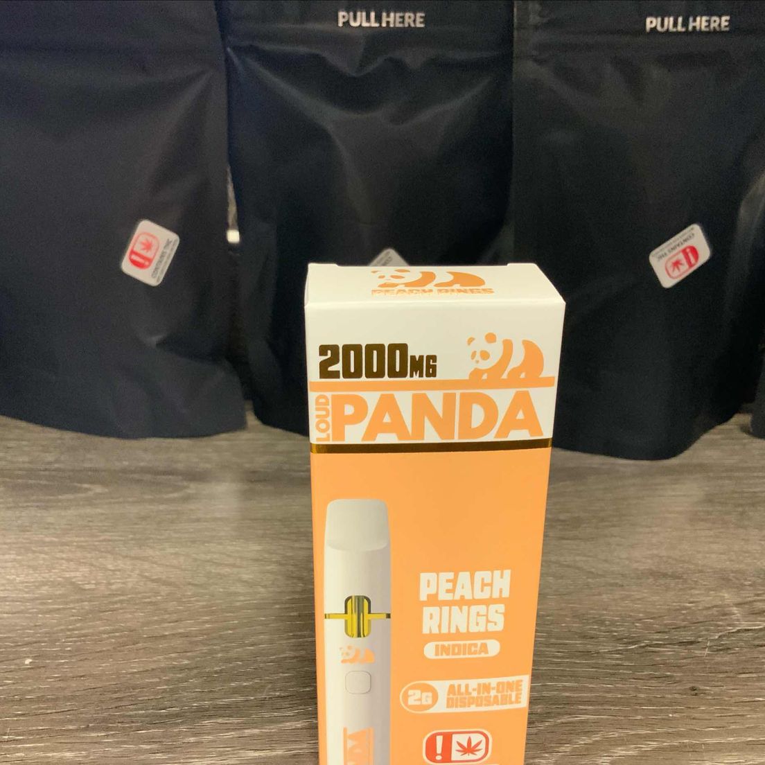 Peach Rings Loud Panda Disposable 2g